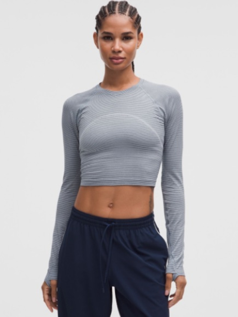 Lululemon swiftly tech crop long sleeve